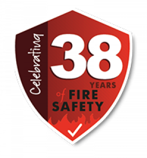 38 years of fire safety shield